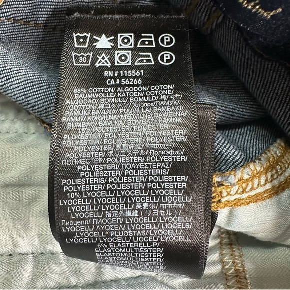 7 For All Mankind Tailorless”A” Pkt Jeans. Size 26 A Pocket - Picture 10 of 14